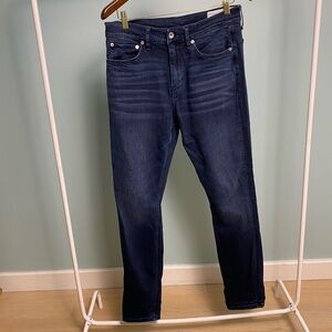 Rag & bone Men's Fit 1 Blue Denim Jeans